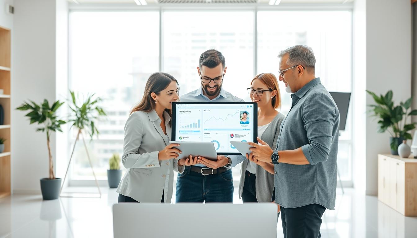 Business data analysis and visualization systems